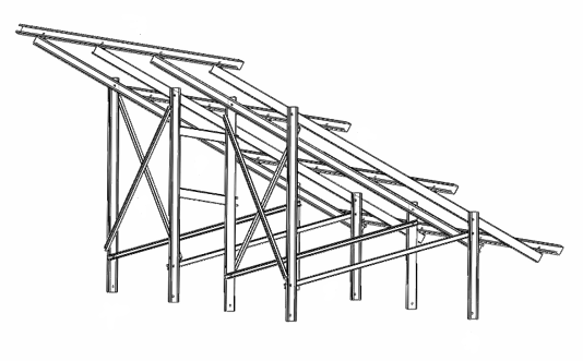 Solar panel structures
